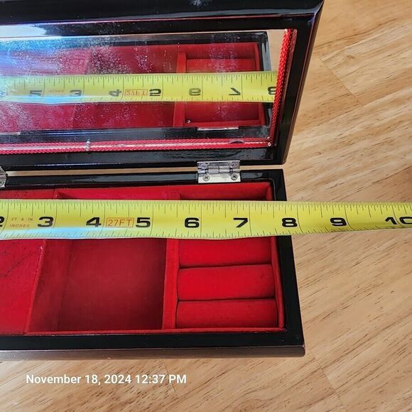 Vintage Toyo Music Jewelry Box Made in Japan Cherry Blossom Works See Video - Picture 8 of 16